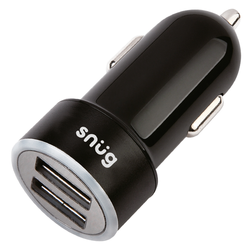 Snug Car Charger With Micro USB Cable