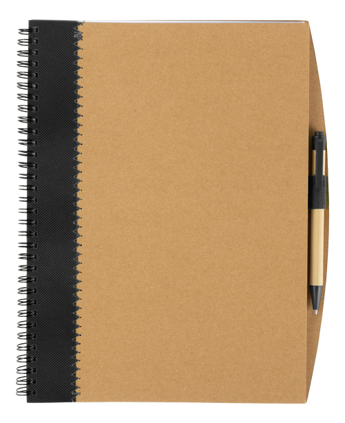 Recycled Cardboard Notebook With Pen Recycled Cardboard Notebook With Pen