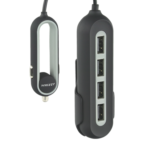 Whizzy 4 Port USB Car Charger Whizzy 4 Port USB Car Charger