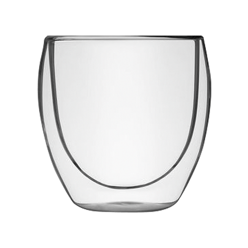 Elegant Double Wall Glass Mug in Gift Box