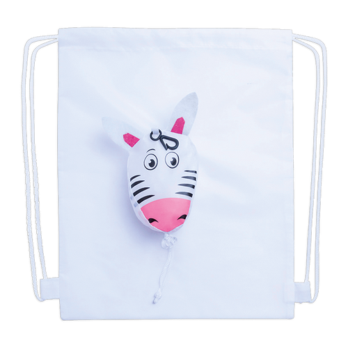 Kissa Foldable Drawstring Bag Kissa Foldable Drawstring Bag