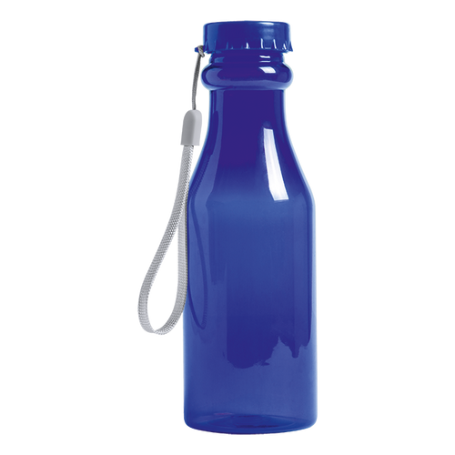 500ml Dirlam Water Bottle in Blue with Carry Strap
