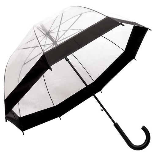 Barron Dome Shaped Clear Umbrella Barron Dome Shaped Clear Umbrella