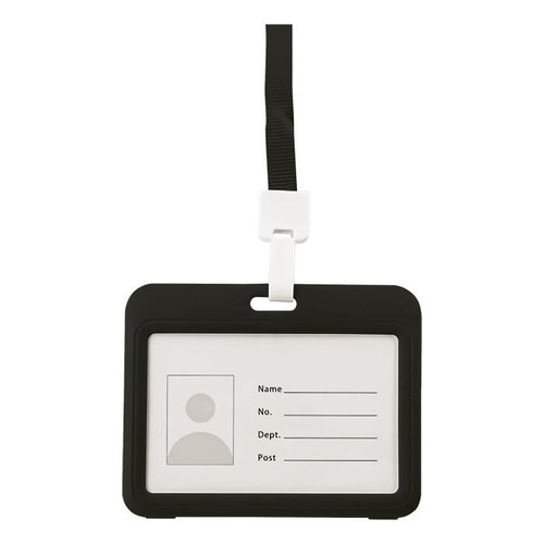Barron Card Holder With Lanyard Barron Card Holder With Lanyard