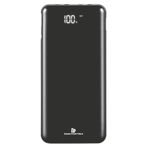 Indestruktible IND 10 000mAh Power Bank with charging cables Indestruktible IND 10 000mAh Power Bank with charging cables