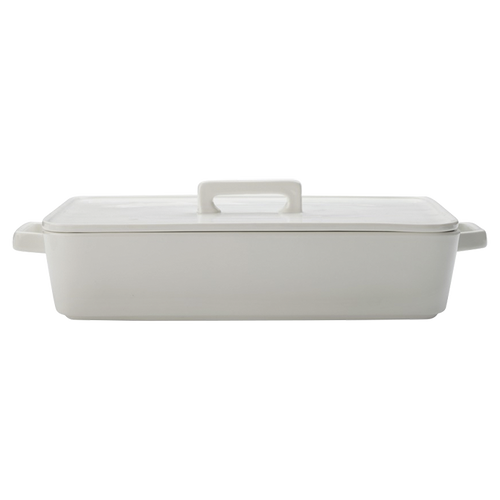 Epicurious Rectangular Baker With Lid for Versatile Oven Use