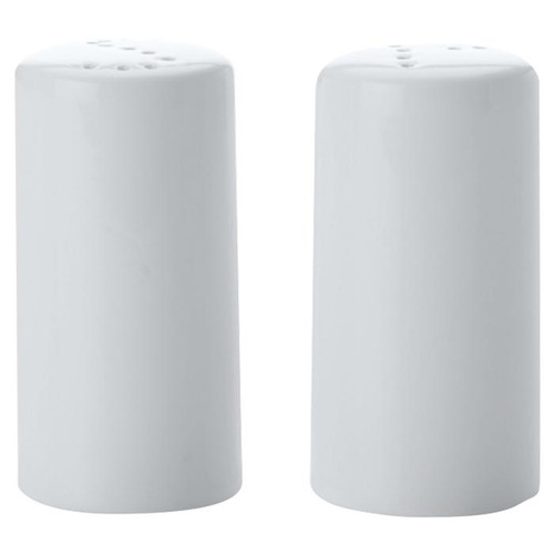  White Basics Cylindrical Salt & Pepper 