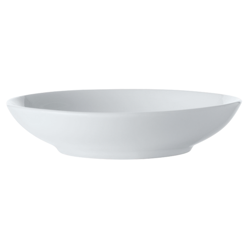White Basics Round Sauce Dish