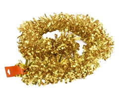 Metallic Gold Tinsel Garland - GSR - P2692C