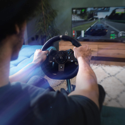 Logitech G G920 Driving Force Racing Wheel, Steering wheel + Pedals, PC, Xbox One, Xbox Series S, Xbox Series X, D-pad, Analogue / Digital, Wired, USB 2.0 Logitech G G920 Driving Force Racing Wheel, Steering wheel + Pedals, PC, Xbox One, Xbox Series S, Xbox Series X, D-pad, Analogue / Digital, Wired, USB 2.0