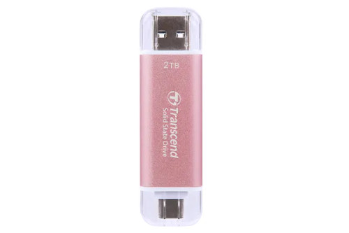 Transcend ESD310, 2 TB, USB Type-A to USB Type-C, 3.2 Gen 2 (3.1 Gen 2), 10 Gbit/s, Password protection, Pink Transcend ESD310, 2 TB, USB Type-A to USB Type-C, 3.2 Gen 2 (3.1 Gen 2), 10 Gbit/s, Password protection, Pink