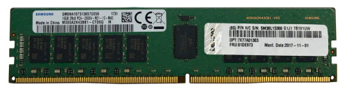 Lenovo 4X77A77495, 16 GB, 1 x 16 GB, DDR4, 3200 MHz, 288-pin DIMM Lenovo 4X77A77495, 16 GB, 1 x 16 GB, DDR4, 3200 MHz, 288-pin DIMM