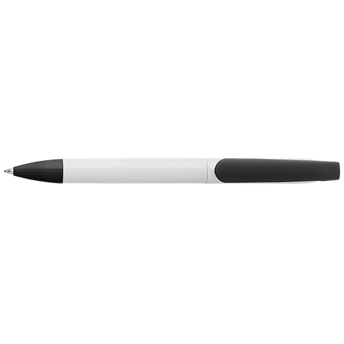 Twist Action Ballpoint Pen With White Barrel Twist Action Ballpoint Pen With White Barrel