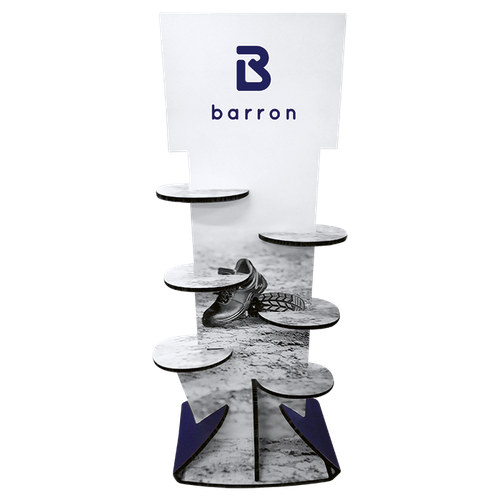Barron 6 Level Shoe Display Stand