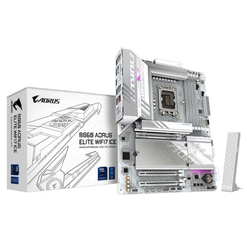 GIGABYTE Intel® B860 Chipset for LGA 1851; 4x DDR5; 3x M2; HDMI/DP/USB4.0 ; ATX. 
