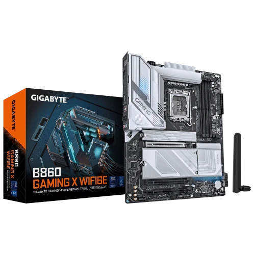 GIGABYTE Intel® B860 Chipset for LGA 1851; 4x DDR5; 3x M2; HDMI/DP/USB4.0 ; ATX. 