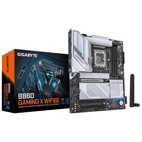 GIGABYTE Intel® B860 Chipset for LGA 1851; 4x DDR5; 3x M2; HDMI/DP/USB4.0 ; ATX. GIGABYTE Intel® B860 Chipset for LGA 1851; 4x DDR5; 3x M2; HDMI/DP/USB4.0 ; ATX.