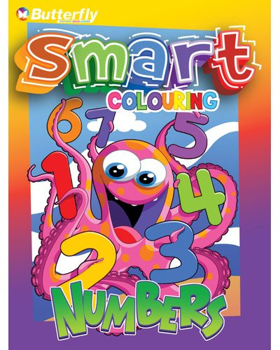 Smart Colouring Book Numbers  (Paperback)