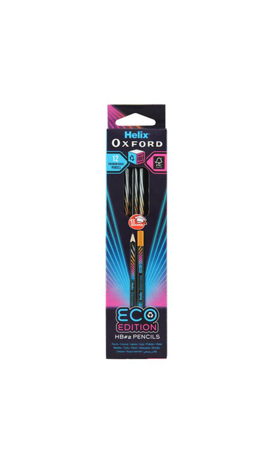 HELIX OXFORD Cyber Eco Graphite HB Pencil 12's – Matrix-H856405