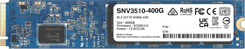 Synology SNV3510, 400 GB, M.2, 3000 MB/s Synology SNV3510, 400 GB, M.2, 3000 MB/s