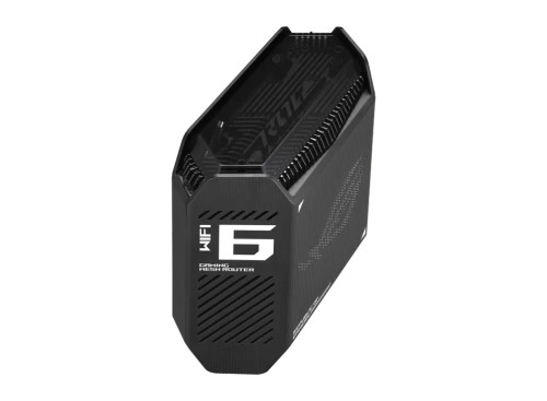 ASUS ROG Rapture GT6 AX10000 AiMesh 1 Pack, Black, Internal, Mesh router, Power, 538.8 m², Tri-band (2.4 GHz / 5 GHz / 5 GHz) ASUS ROG Rapture GT6 AX10000 AiMesh 1 Pack, Black, Internal, Mesh router, Power, 538.8 m², Tri-band (2.4 GHz / 5 GHz / 5 GHz)
