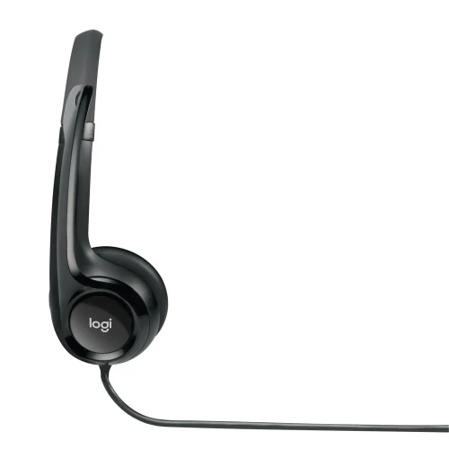 Logitech LGT-H390, Headset, Head-band, Gaming, Black, Binaural, 2.4 m