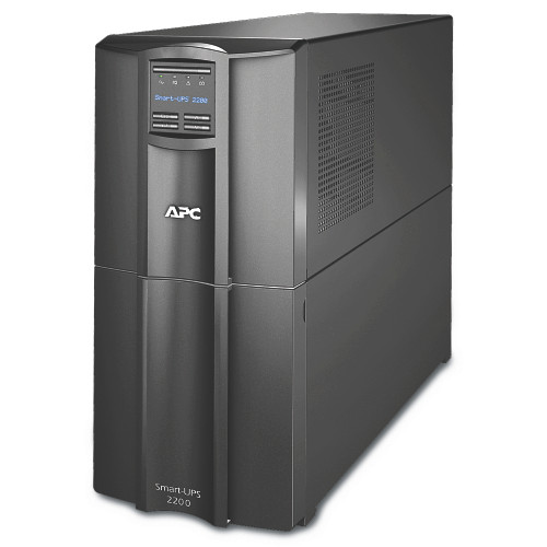 APC Smart-UPS, Line Interactive, 2200VA, Tower, 230V, 8x IEC C13+2x IEC C19 Outlets, SmartConnect Port+SmartSlot, AVR, L - TAR - SMT2200IC-TAR