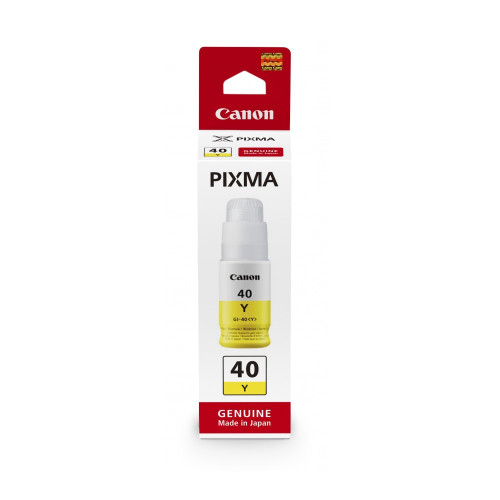 Canon-Ink-GI-40 Y-GM2040/ G5040/ G6040 - Yield 7 700 - TAR - 3402C001AB-TAR