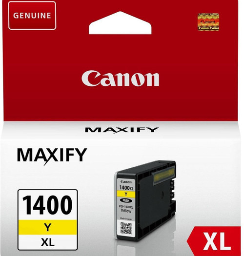 Canon-Ink-PGI-1400XL Y-MB2040/ MB2140/ MB2340/ MB2740- Yield 900 - TAR - 9204B001AA-TAR