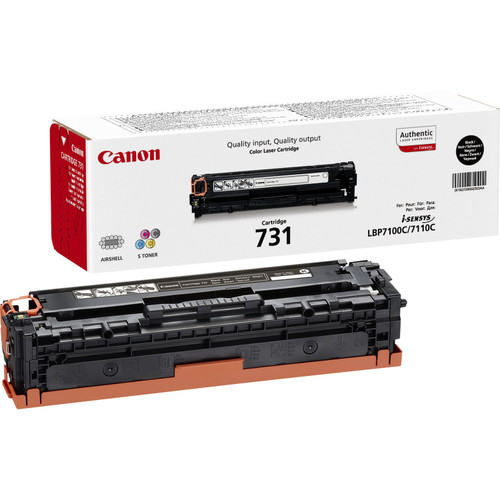 Canon-Toner-CRG 731 BK - 1K-LBP7100Cn / LBP7110Cw / MF8230Cn / MF8280Cw / MF623Cn / MF628Cw - Yield 1 400 - TAR - 6272B002AA-TAR