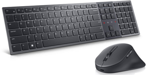Dell Collaboration Keyboard and Mouse - KM900 - US International (QWERTY) - TAR - 580-BBCZ-TAR