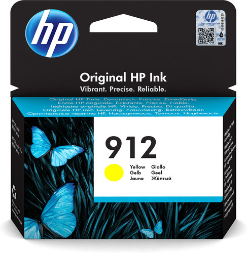 HP # 912 Yellow Original Ink Cartridge - TAR - 3YL79AE-TAR