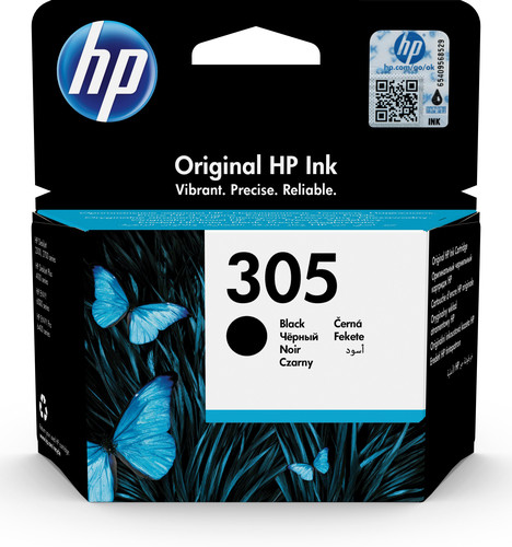 HP #305 Black Original Ink Cartridge - HP 2720/4120 - TAR - 3YM61AE-TAR