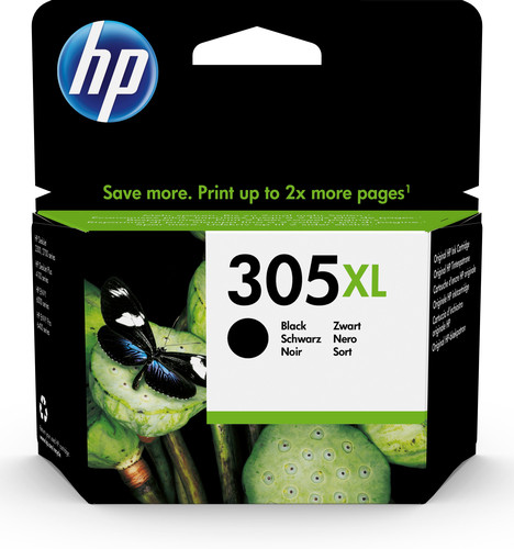 HP #305XL High Yield Black Original Ink Cartridge - HP 2720/4120 - TAR - 3YM62AE-TAR
