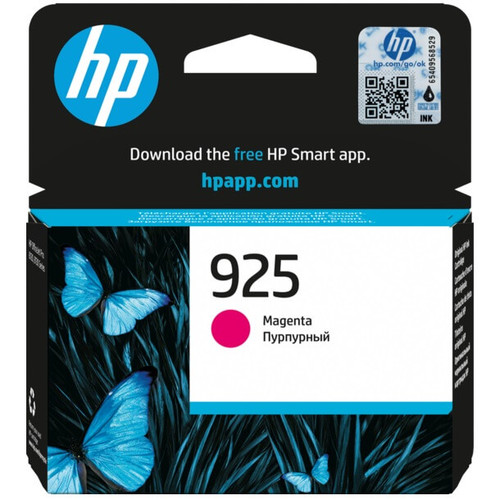 HP 925 Magenta Original Ink Cartridge - TAR - 4K0V7PE-TAR