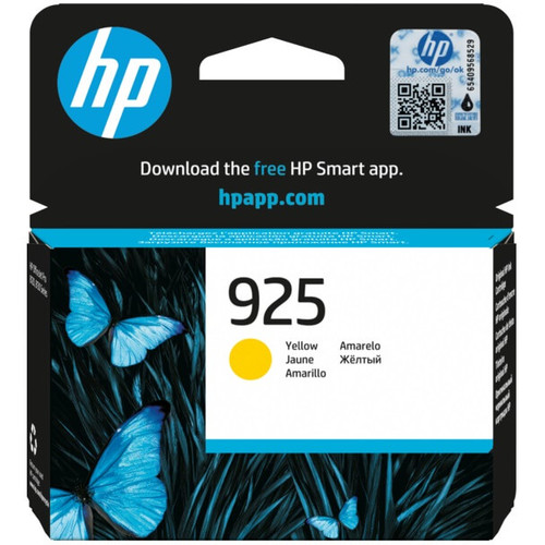 HP 925 Yellow Original Ink Cartridge - TAR - 4K0V8PE-TAR