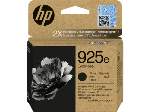 HP 925e EvoMore Black Original Ink Cartridge - TAR - 4K0W3PE-TAR