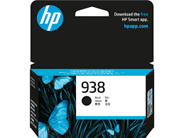 HP 938 Black Original Ink Cartridge - High Quality Ink for Sharp Prints