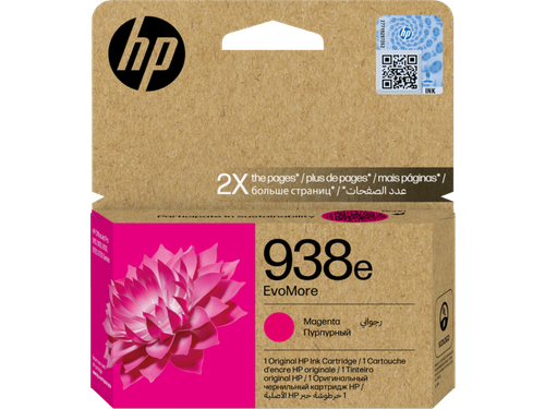 HP 938e EvoMore Magenta Original Ink Cartridge - TAR - 4S6Y0PE-TAR
