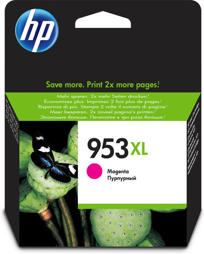 HP 953XL High Yield Magenta Original Ink Cartridge - TAR - F6U17AE-TAR