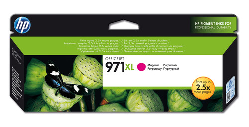 HP 971XL Magenta OfficeJet Ink Cartridge - TAR - CN627AE-TAR