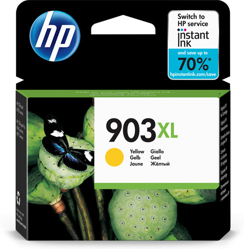 HP 903Xl High Yield Yellow Original Ink Cartridge - TAR - T6M11AE-TAR