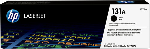 HP 131A Black LaserJet Toner Cartridge for HP LaserJet Pro 200 Color M251/Color MFP M276 Sseries New - TAR - CF210A-TAR