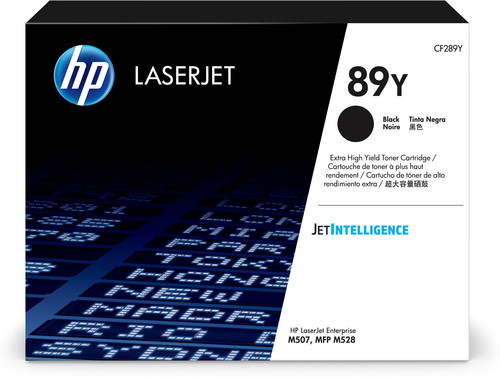 HP 89Y Black LaserJet Toner Cartridge - TAR - CF289Y-TAR