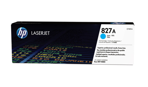HP 827A Cyan Toner Cartridge - TAR - CF301A-TAR