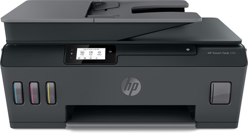 HP Smart Tank 530 Wireless All-in-One, Print, Scan, Copy, ADF, Wireless RMPV 400 to 800 Pages, 1 - 3 Users, HP Smart App - TAR - 4SB24A-TAR