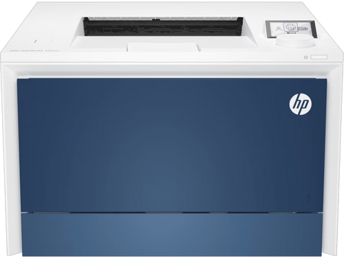 HP Color LaserJet Pro 4203dn Printer, 4 Preinstalled Introductory HP LaserJet Toner Cartridges (Black: 1,200 Pages, Cyan - TAR - 4RA89A-TAR