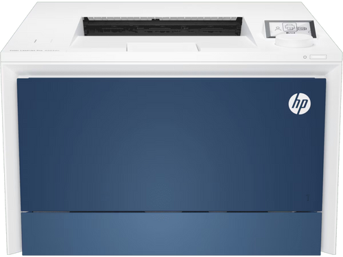 HP Color LaserJet Pro 4203dn Printer, 4 Preinstalled Introductory HP LaserJet Toner Cartridges (Black: 1,200 Pages, Cyan - TAR - 4RA89A-TAR