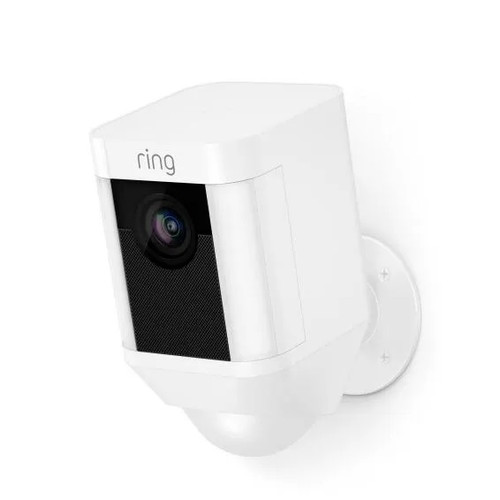 Ring Spotlight Cam Plus Battery - White - TAR - 8SB1S2-WME0 Ring Spotlight Cam Plus Battery - White - TAR - 8SB1S2-WME0