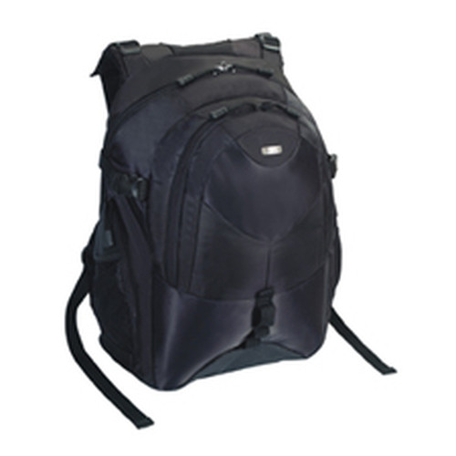 Targus Campus 15in-16in BackPack (Black) Helps alleviate back stress/strain,Multiple pockets for maximum storage capacit - TAR - TEB01-TAR